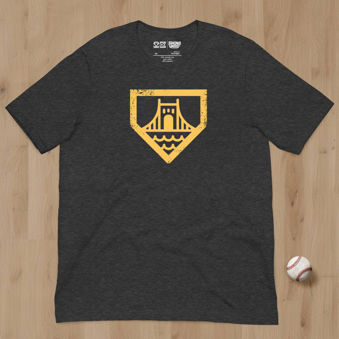 Clemente Water Outline in Plate Tee