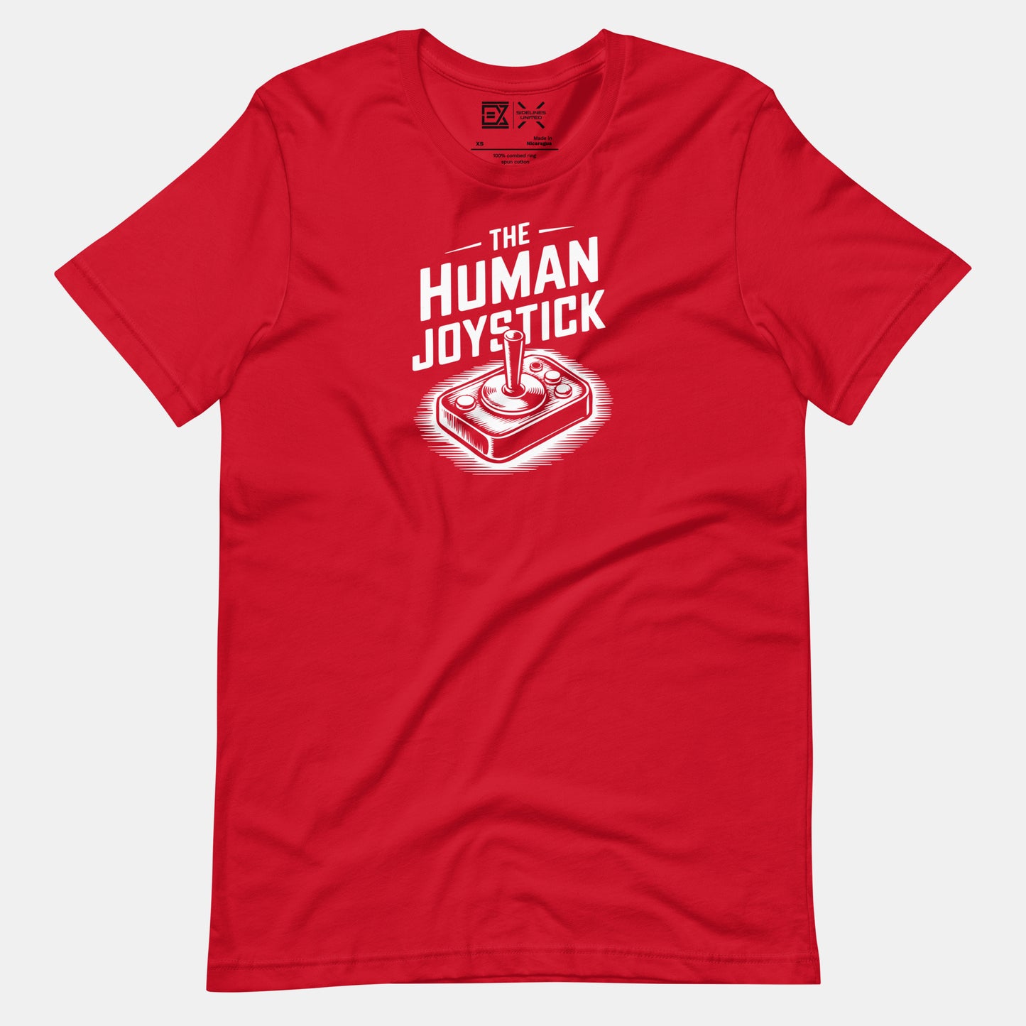Kansas City NFL Fan T-Shirt: Human Joystick 1 Graphic