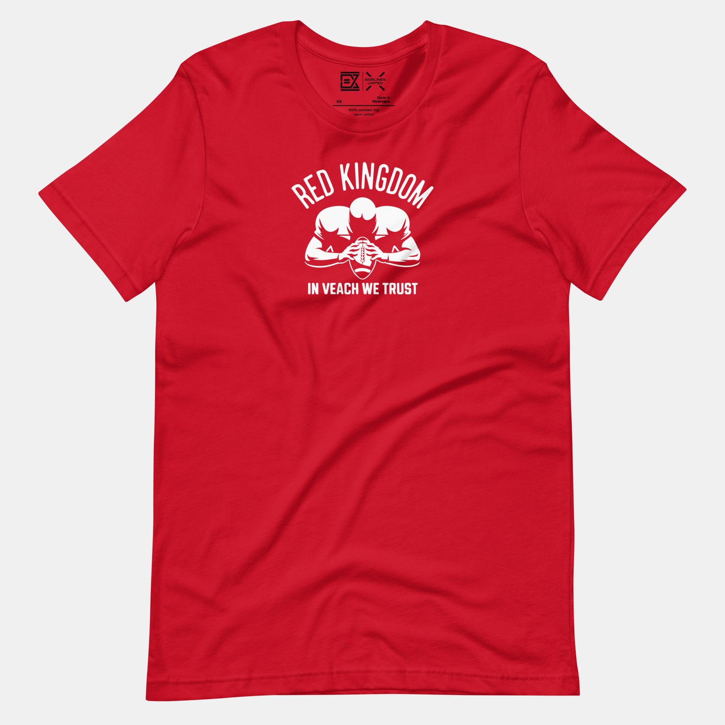 Kansas City NFL Fan T-Shirt: Veach We Trust Graphic