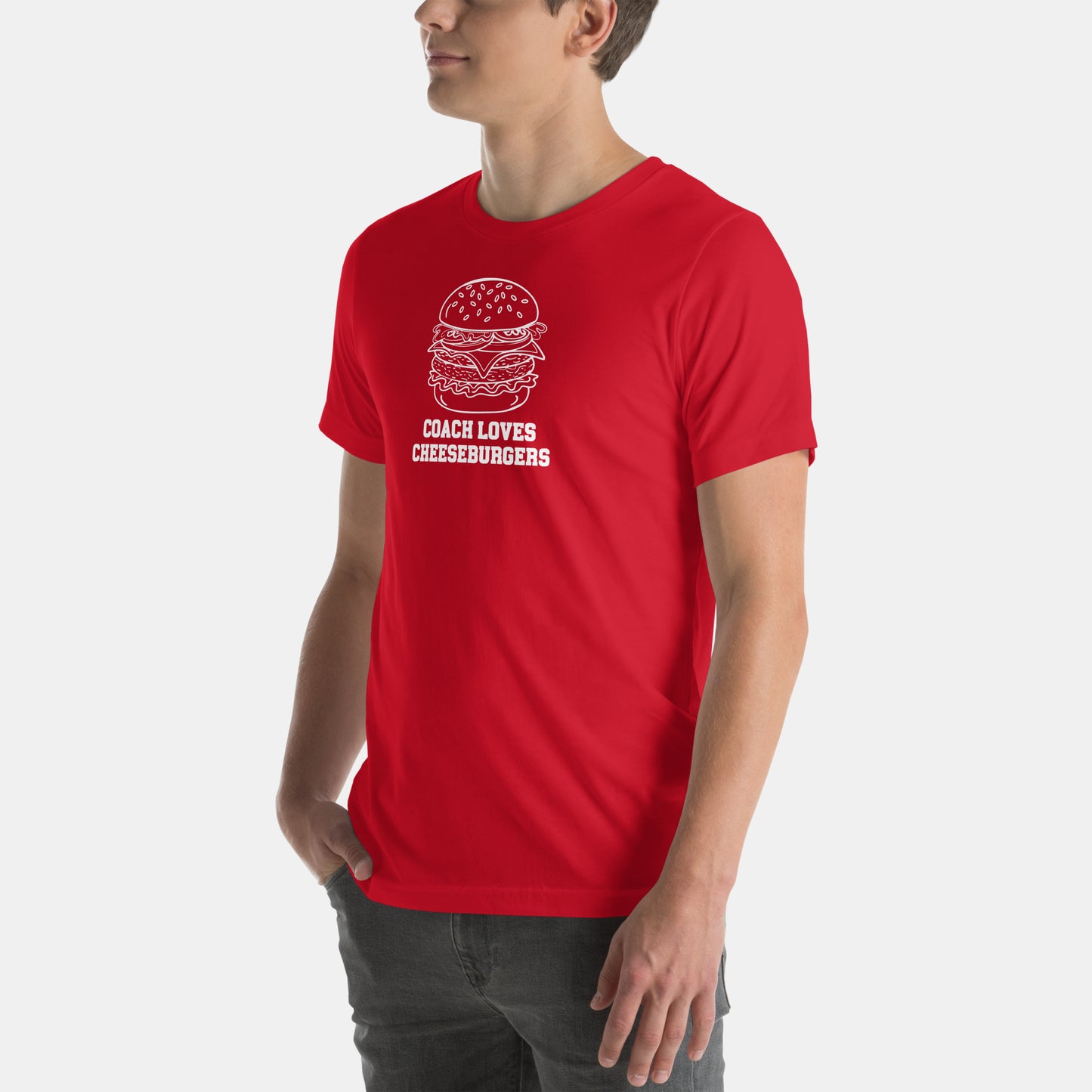 Kansas City NFL Fan T-Shirt: Cheeseburger Love 1 Graphic