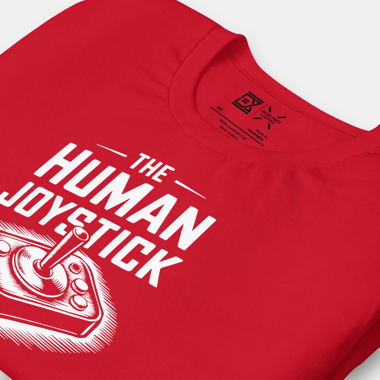Kansas City NFL Fan T-Shirt: Human Joystick 1 Graphic