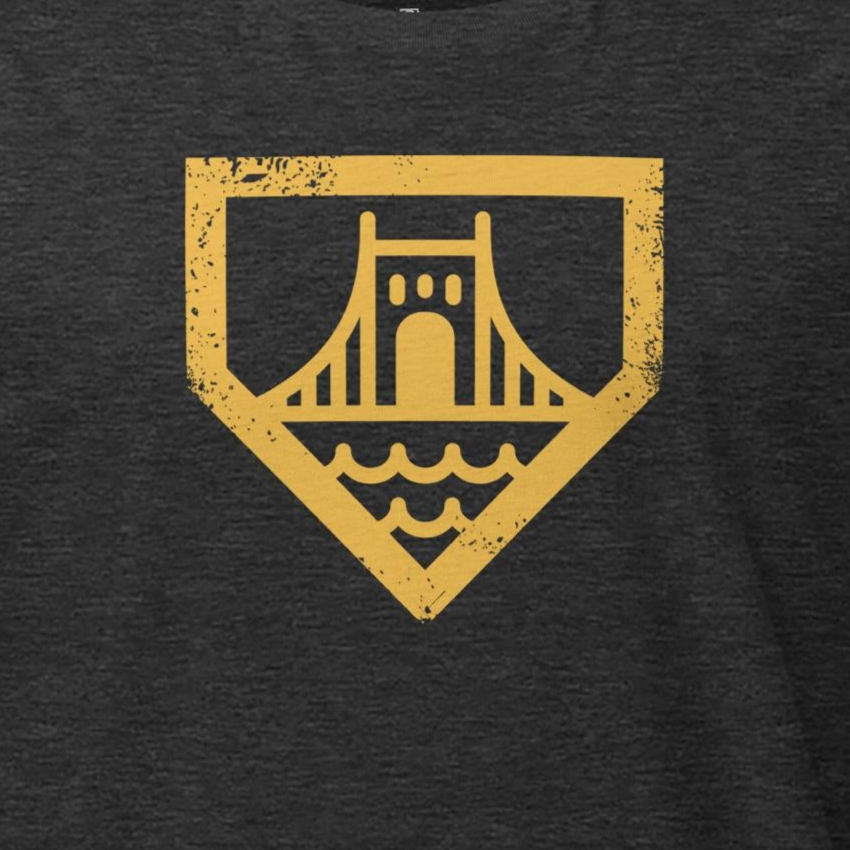 Clemente Water Outline in Plate Tee