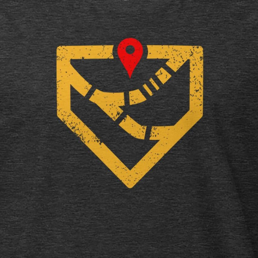 3 River in Plate Outline Tee