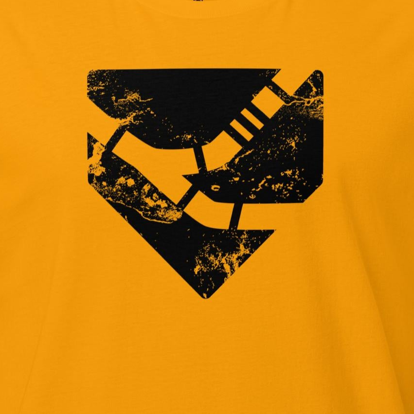 3 River in Plate Solid Tee