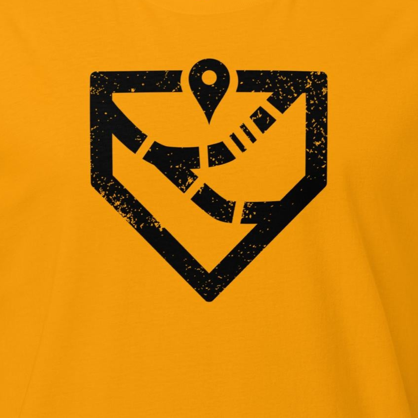 3 River in Plate Outline Tee