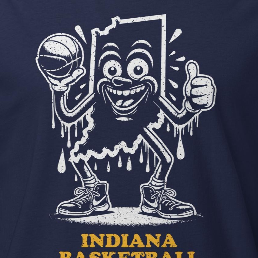 IND Basketball State Tee