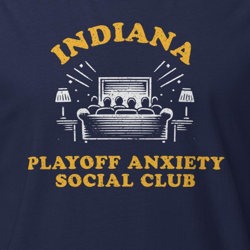 IND Playoff Anxiety Social Club Couch Tee
