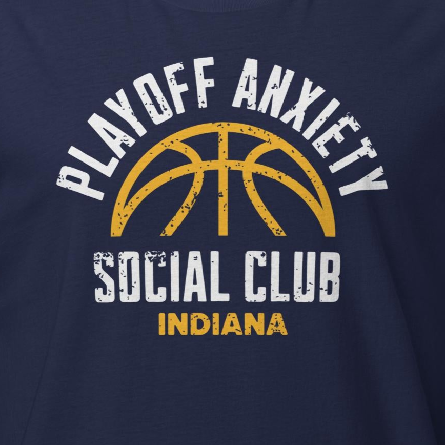 IND Playoff Anxiety Social Club Tee