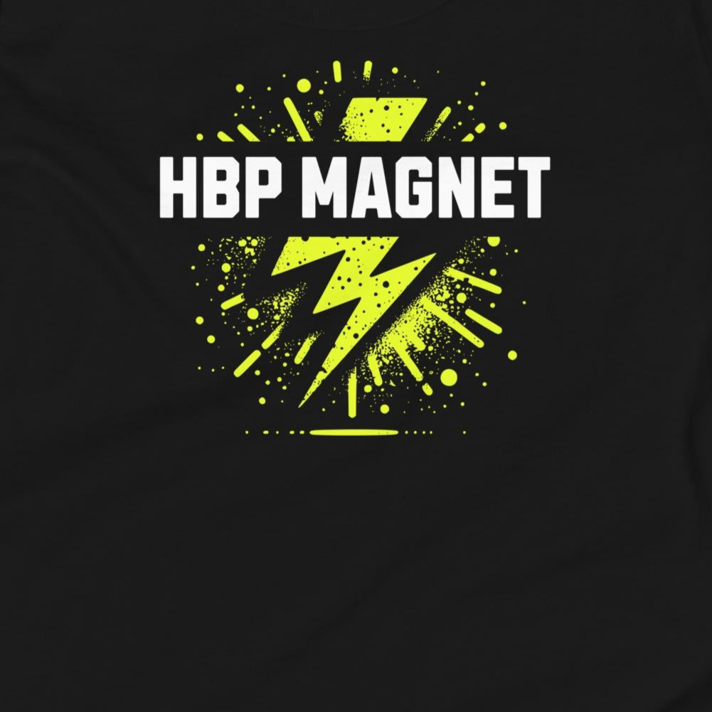Baseball/Softball Youth T-Shirt: HBP Magnet on Dark