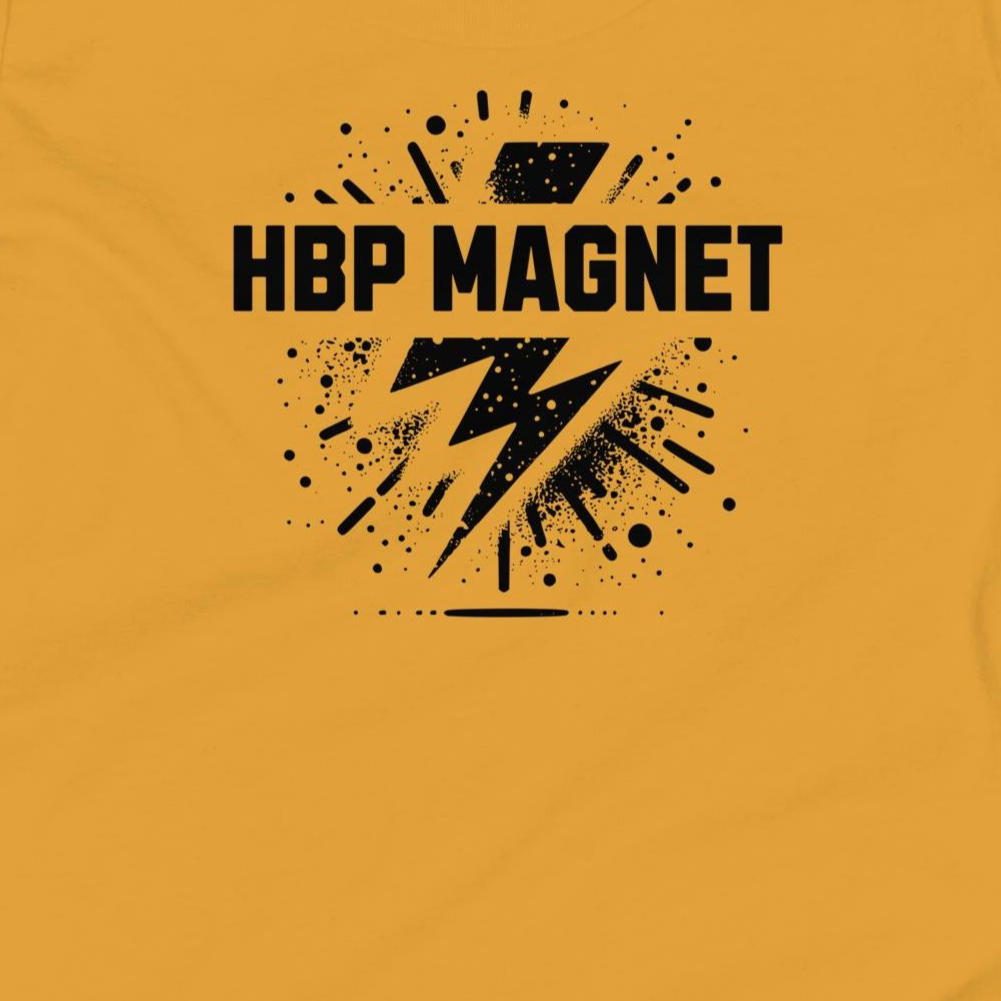 Baseball/Softball Youth T-Shirt: HBP Magnet on Light
