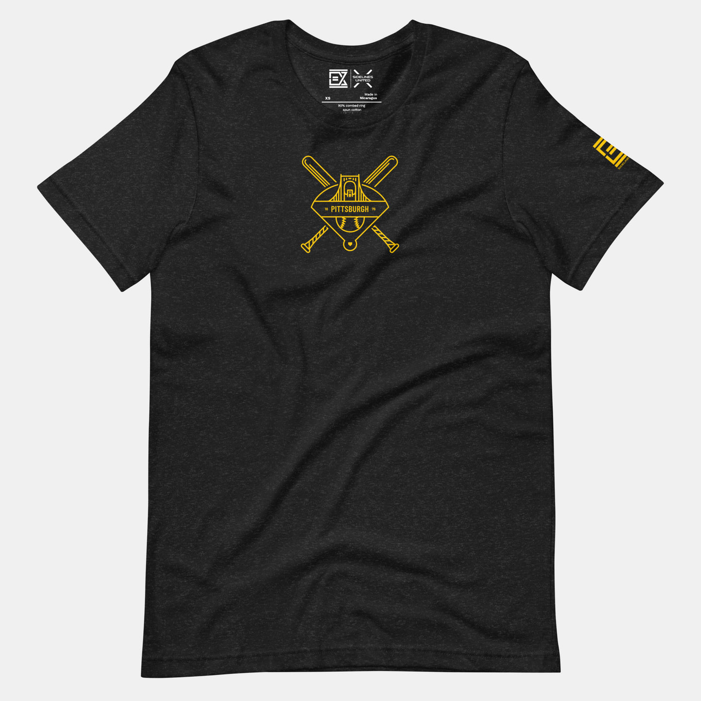 Pittsburgh MLB Fan T-Shirt: BatX Collection