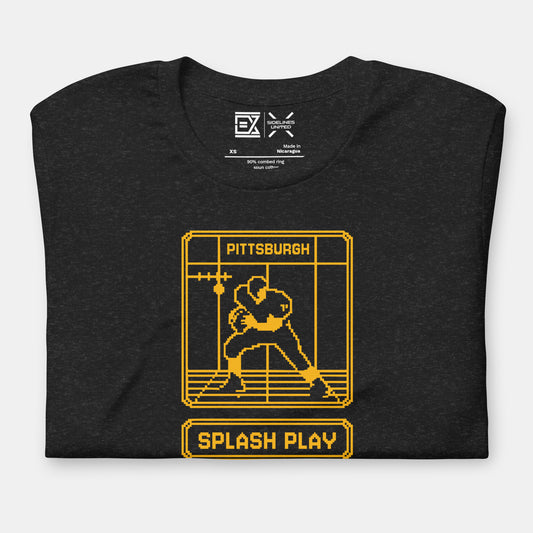 Pittsburgh NFL Fan T-Shirt: Splash Play Graphic