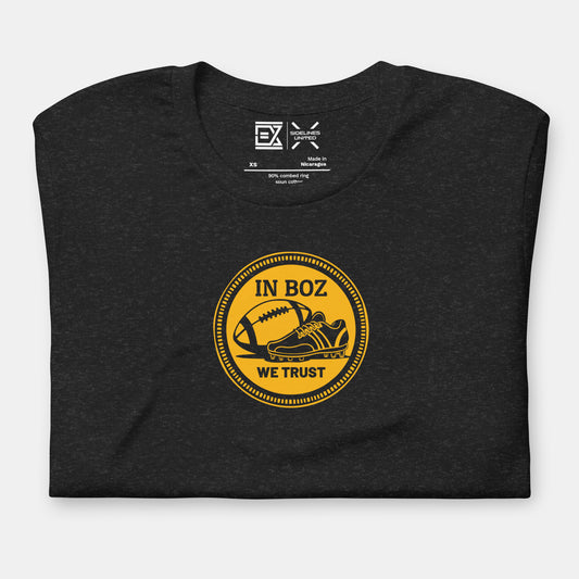 Pittsburgh NFL Fan T-Shirt: In Boz We Trust 1 Graphic