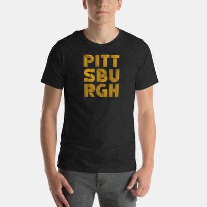 Pittsburgh NFL Fan T-Shirt: City Name 3 Graphic