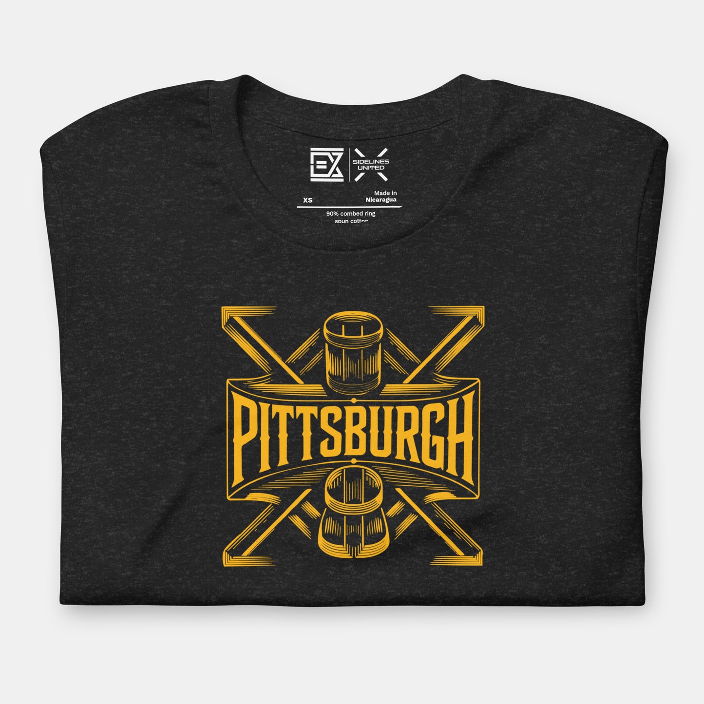 Pittsburgh NFL Fan T-Shirt: City Name 2 Graphic