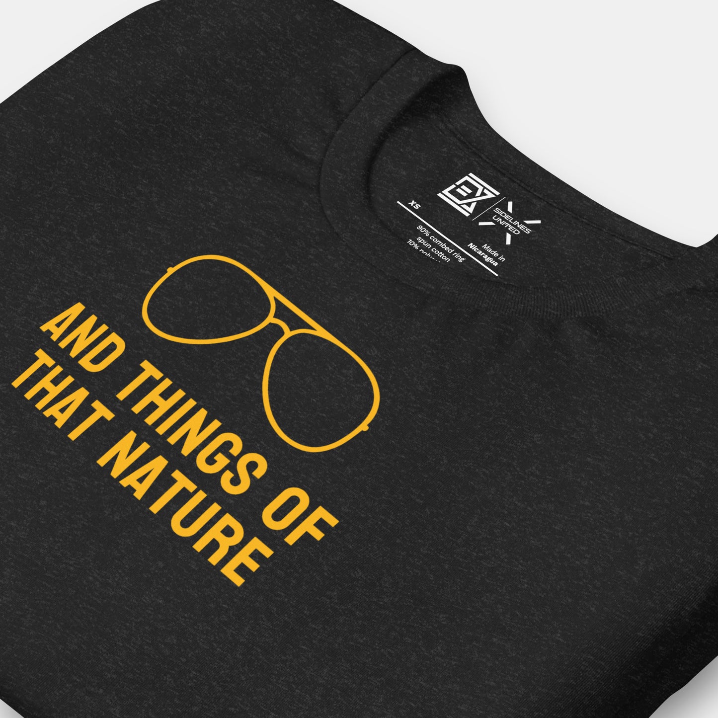 Pittsburgh NFL Fan T-Shirt: And Things of that Nature Tomlin Aviator Graphic