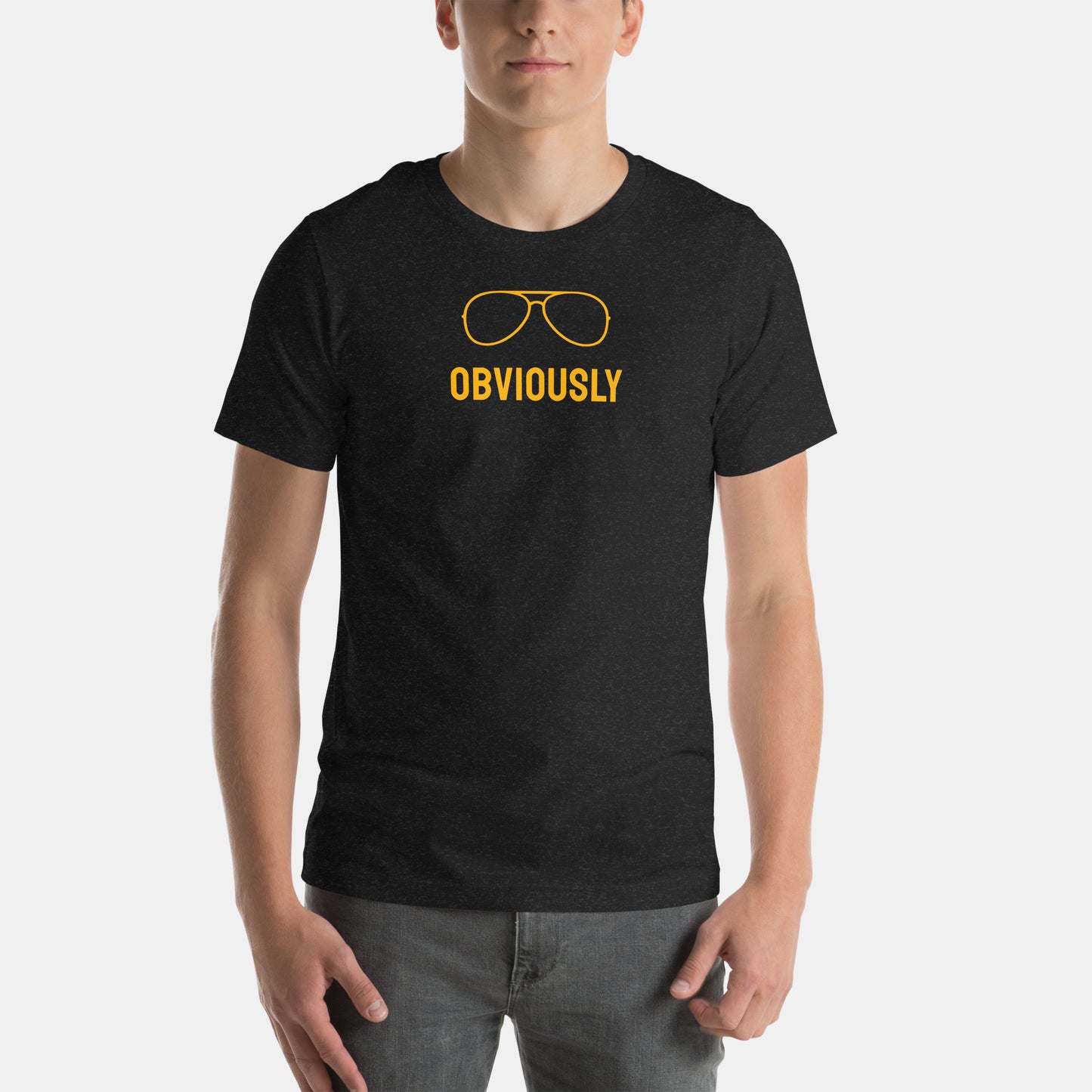 Pittsburgh NFL Fan T-Shirt: Obviously Tomlin Aviator Graphic