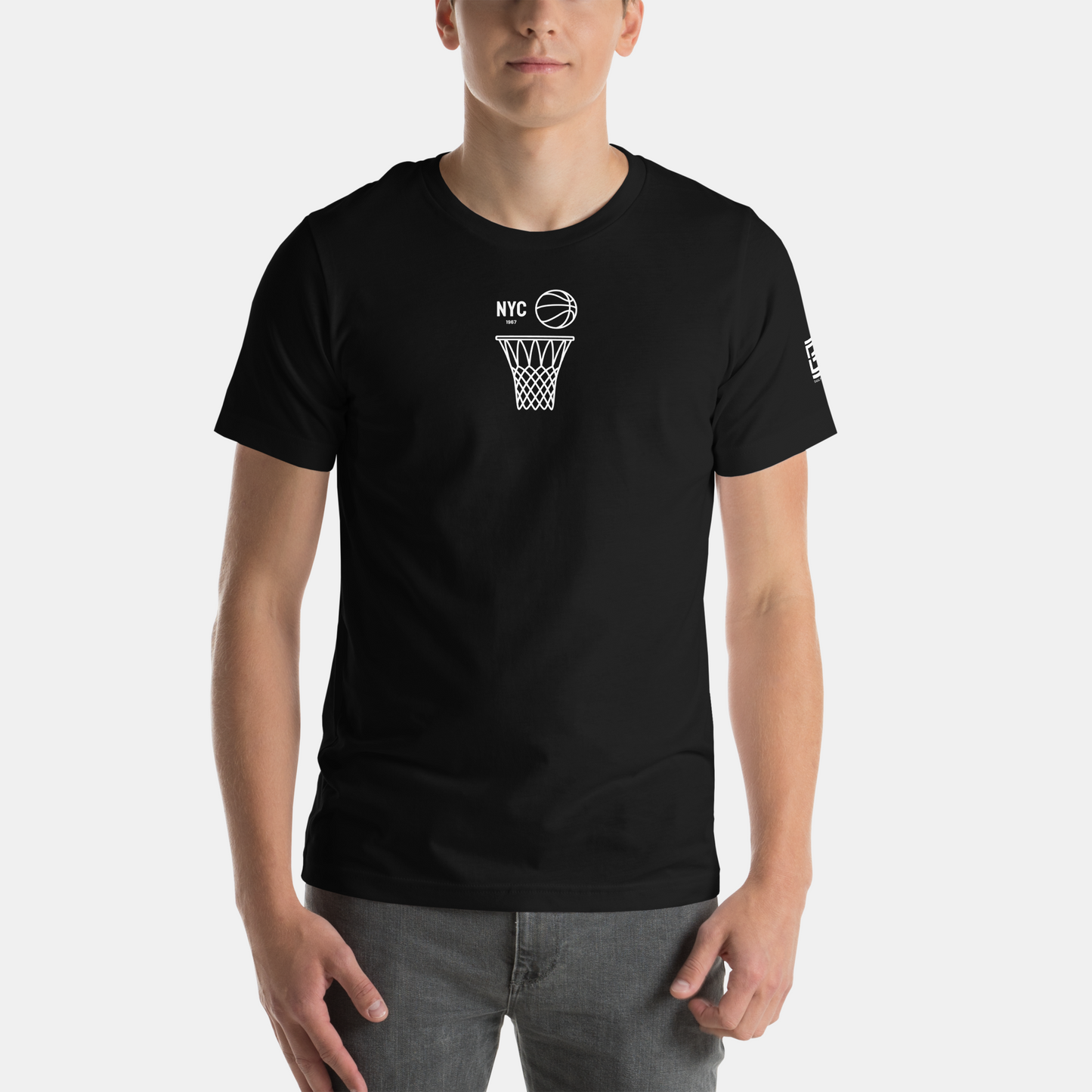 NYC NBA Fan T-Shirt: Layup Graphic