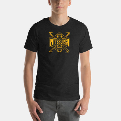 Pittsburgh NFL Fan T-Shirt: City Name 2 Graphic