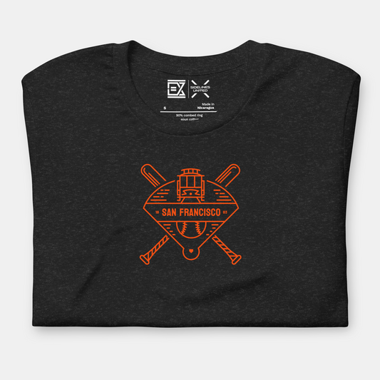 San Francisco MLB Fan T-Shirt: BatX Collection