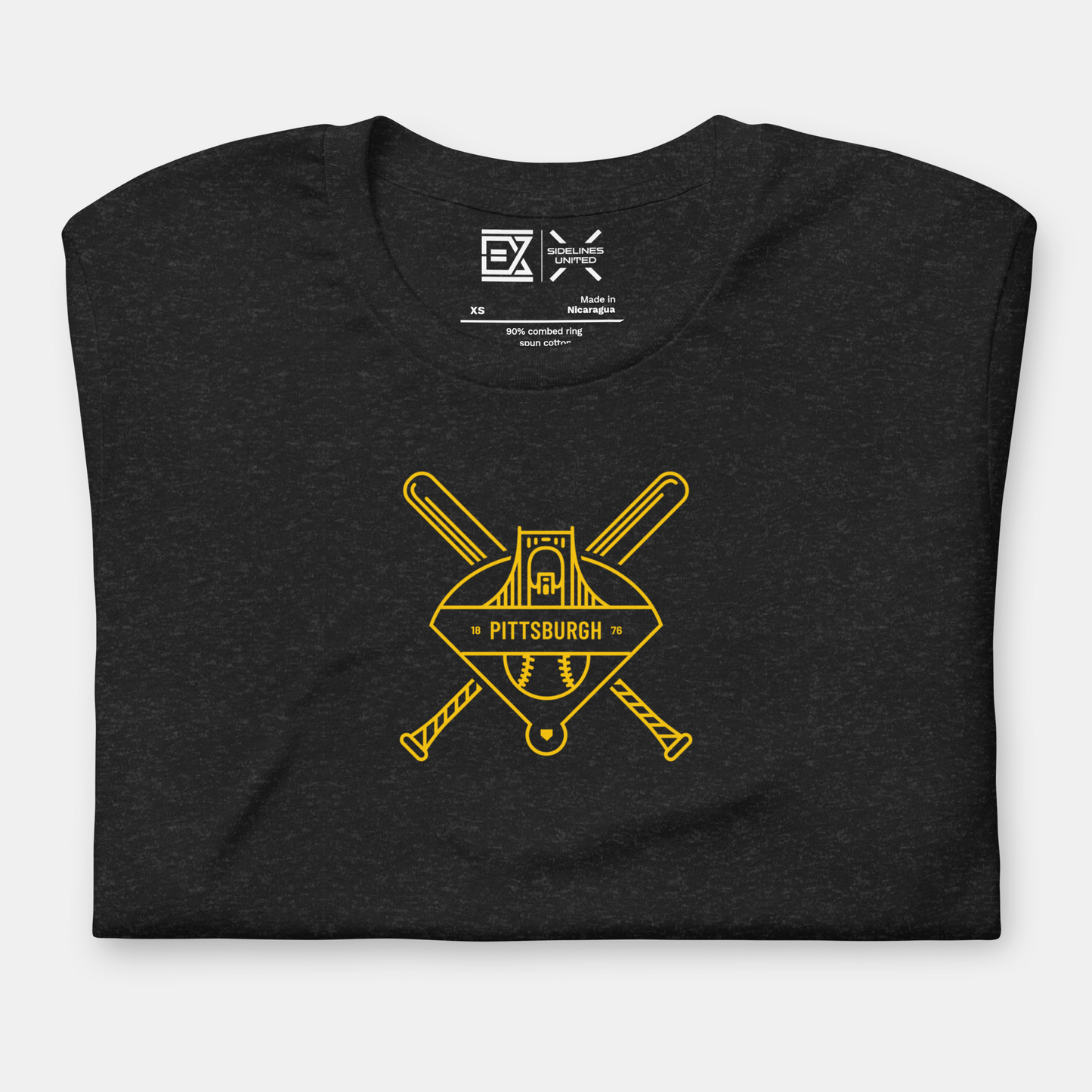 Pittsburgh MLB Fan T-Shirt: BatX Collection