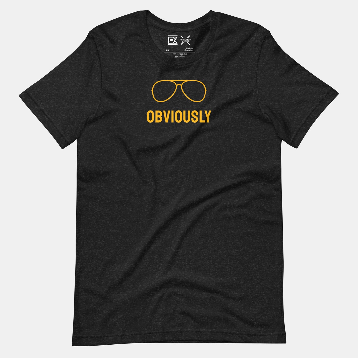 Pittsburgh NFL Fan T-Shirt: Obviously Tomlin Aviator Graphic