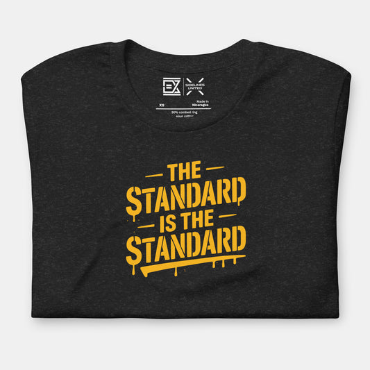 Pittsburgh NFL Fan T-Shirt: Standard is the Standard Grunge Graphic