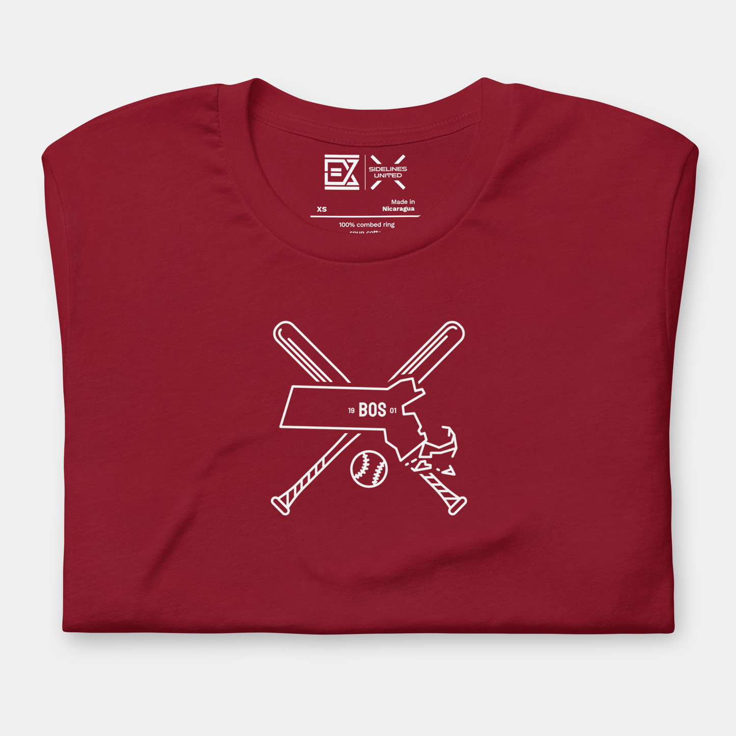 Boston MLB Fan T-Shirt: BatX Collection