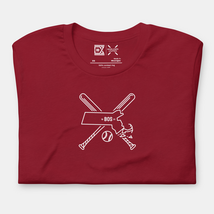 Boston MLB Fan T-Shirt: BatX Collection