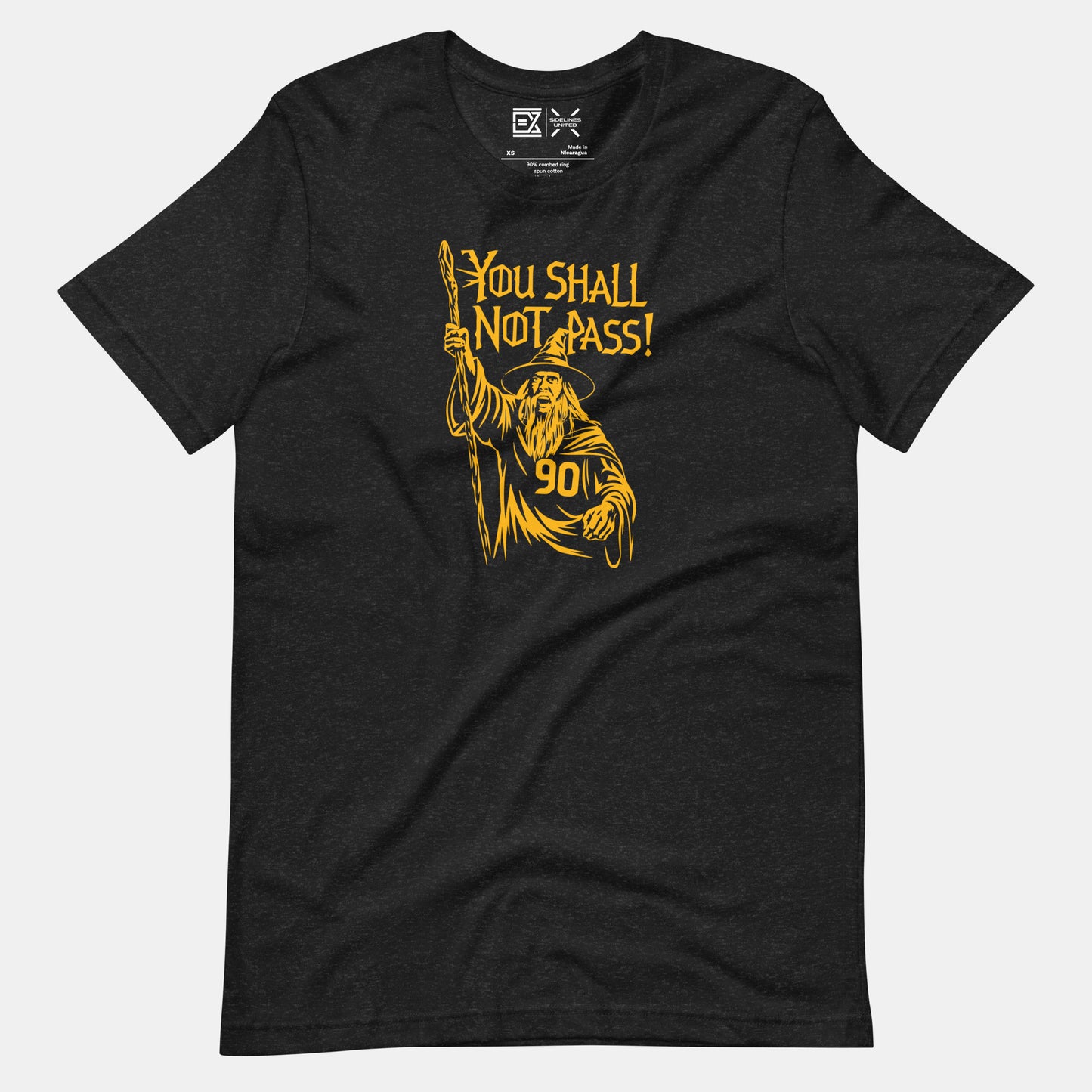 Pittsburgh NFL Fan T-Shirt: You Shall Not Pass LOTR 90 Graphic