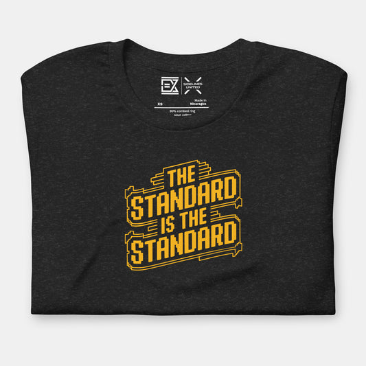 Pittsburgh NFL Fan T-Shirt: Standard is the Standard 8-Bit Graphic