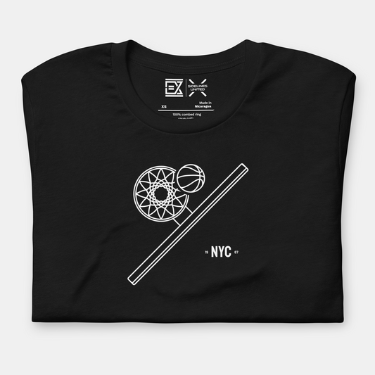 NYC NBA Fan T-Shirt: Replay Graphic