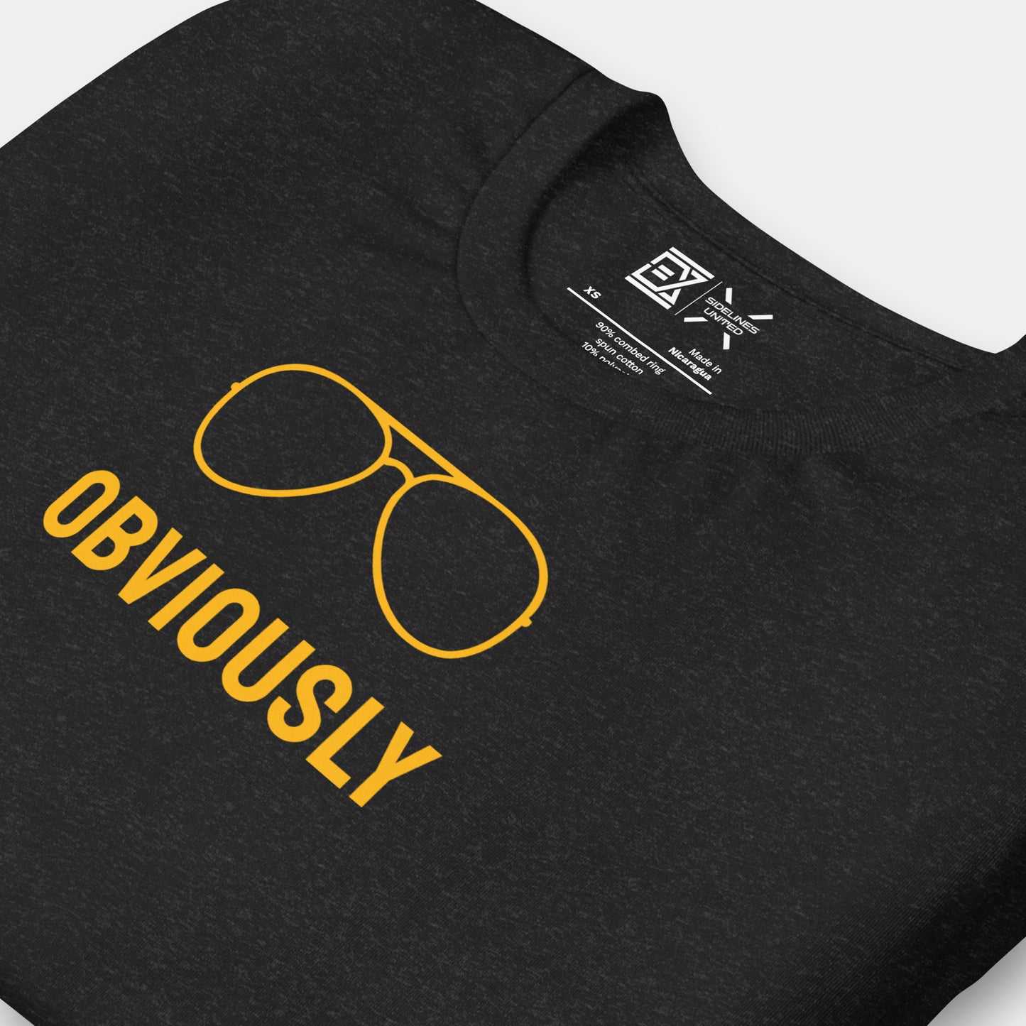 Pittsburgh NFL Fan T-Shirt: Obviously Tomlin Aviator Graphic