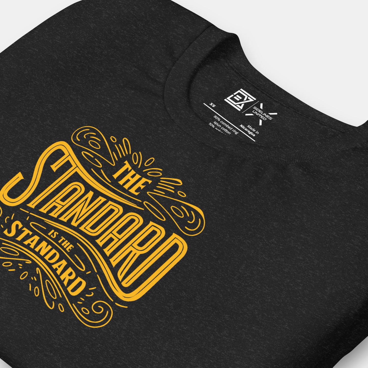 Pittsburgh NFL Fan T-Shirt: Standard is the Standard Fancy Graphic