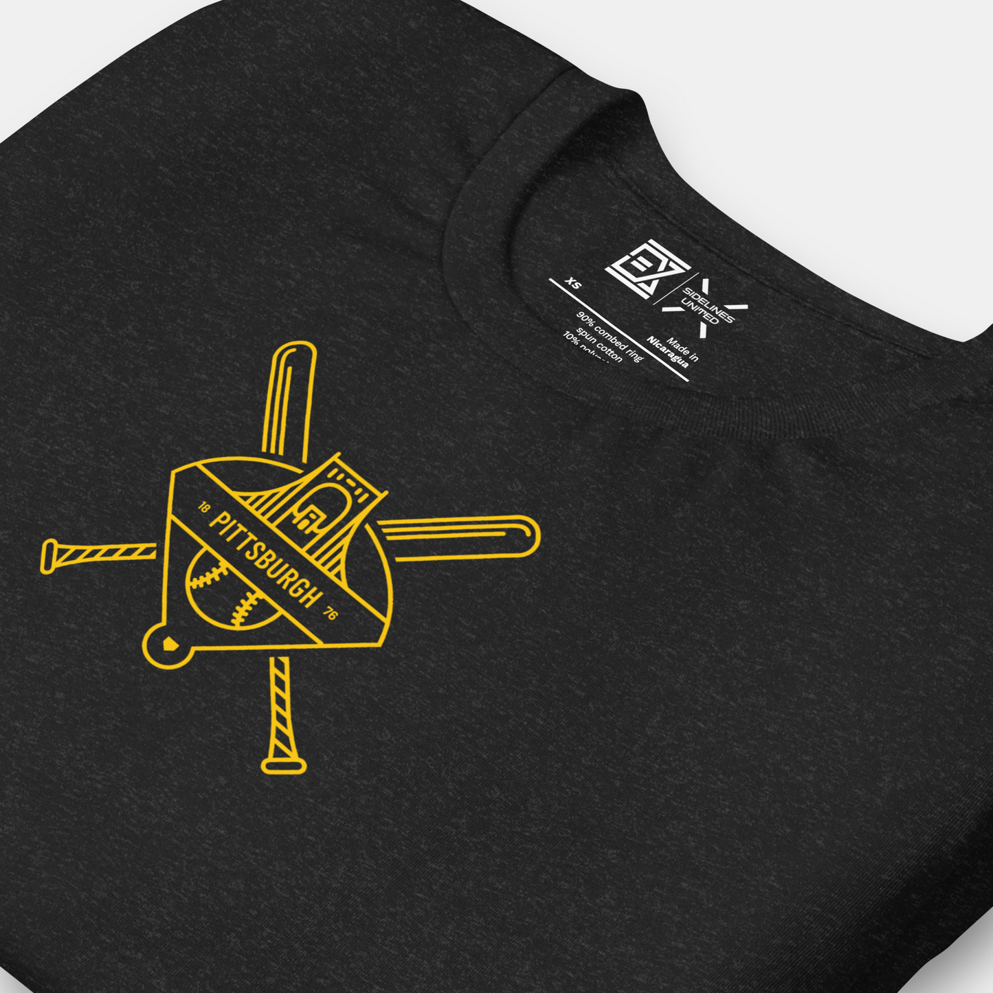 Pittsburgh MLB Fan T-Shirt: BatX Collection