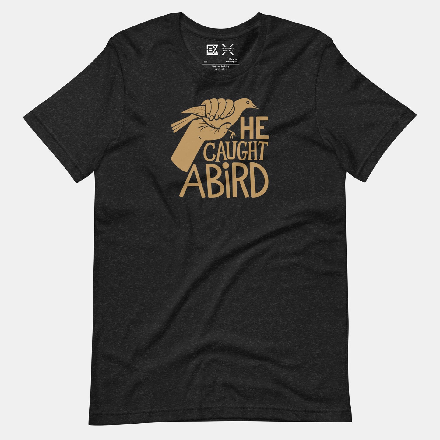 Cleveland NBA Fan T-Shirt: Caught a Bird 1 Graphic