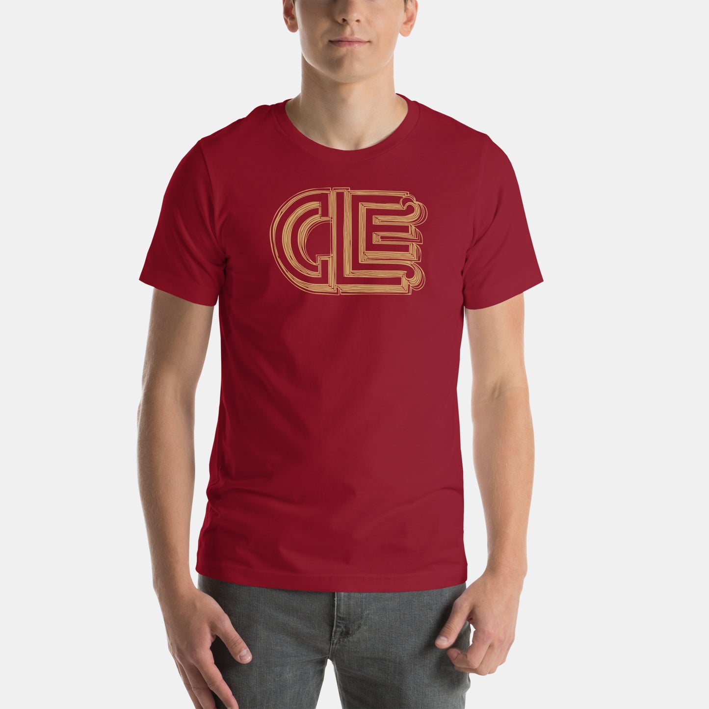 Cleveland NBA Fan T-Shirt: CLE 2 Graphic