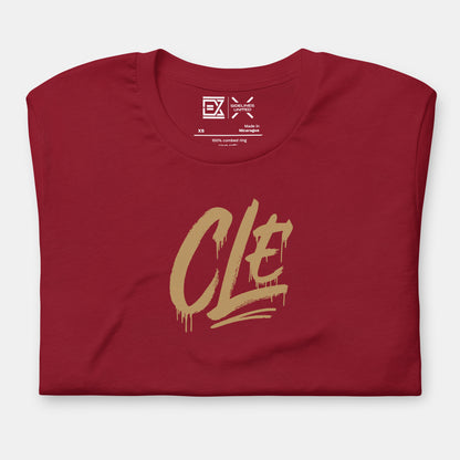 Cleveland NBA Fan T-Shirt: CLE 3 Graphic