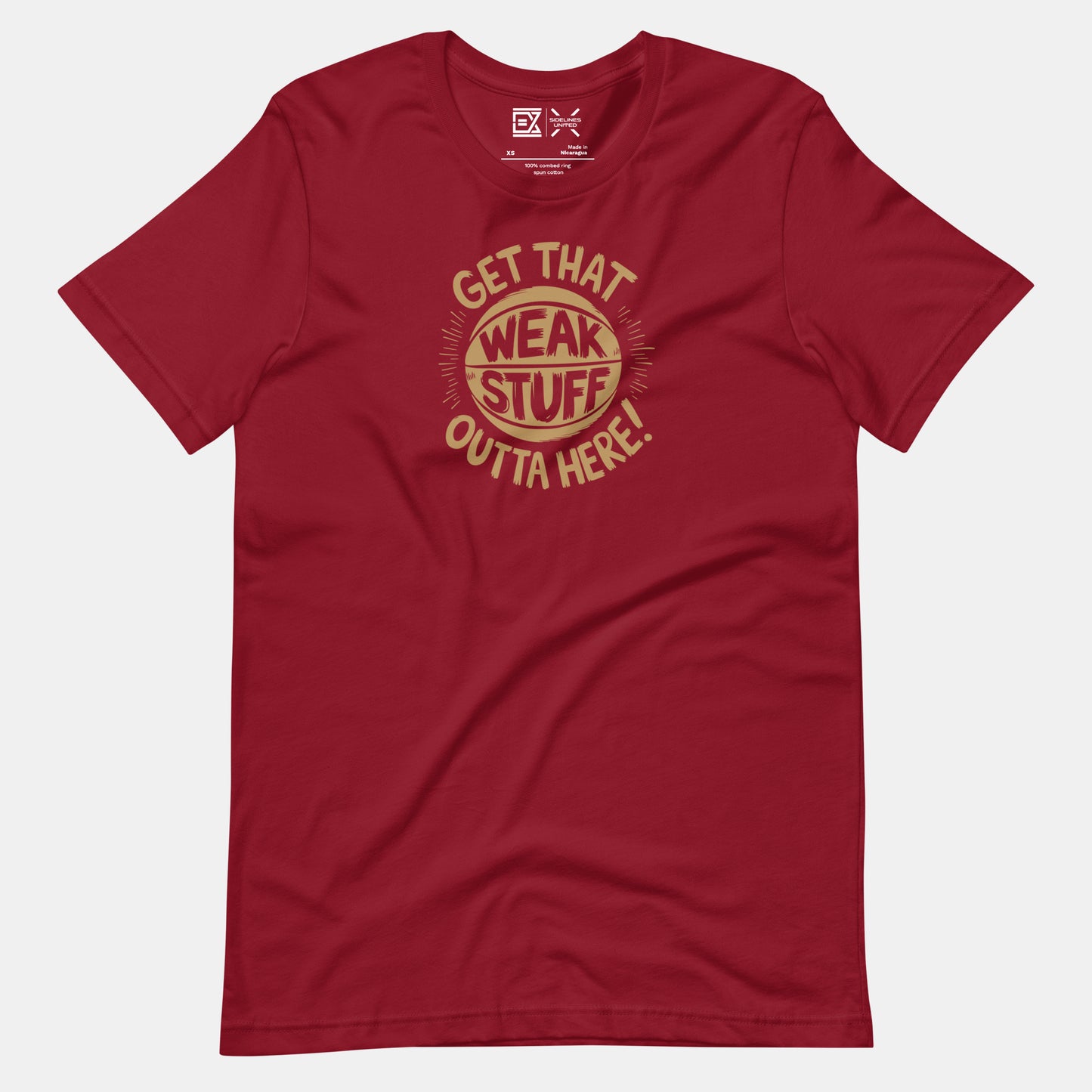 Cleveland NBA Fan T-Shirt: Get That Weak Stuff Outta Here 1 Graphic