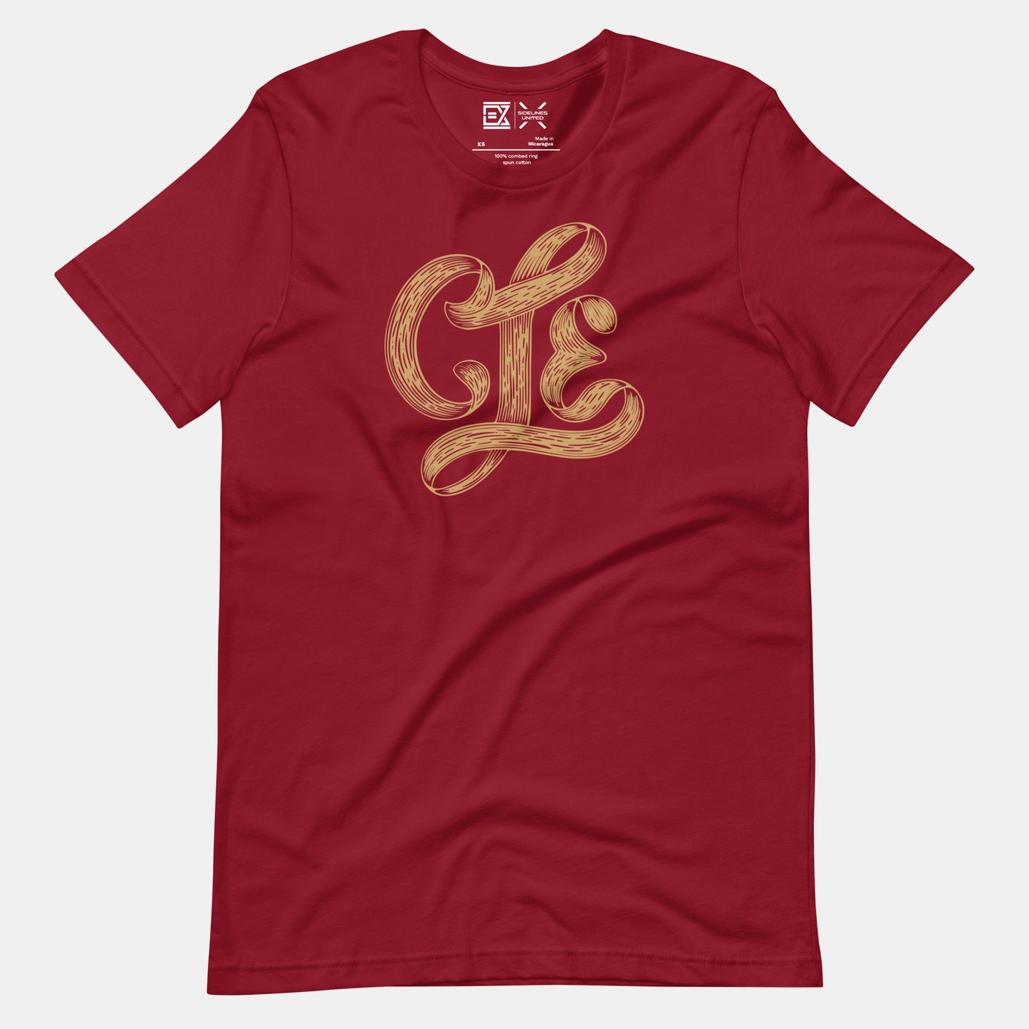 Cleveland NBA Fan T-Shirt: CLE 1 Graphic