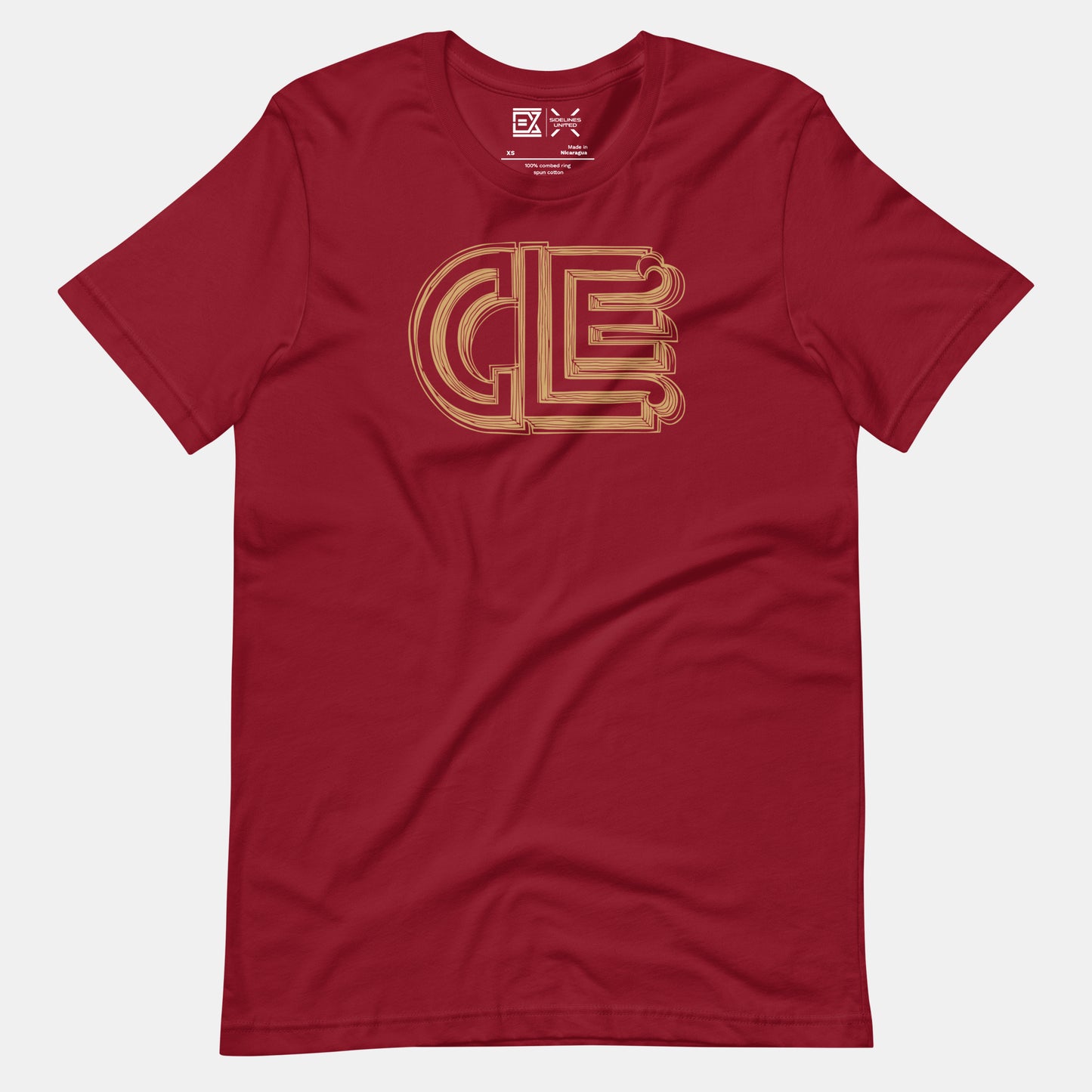 Cleveland NBA Fan T-Shirt: CLE 2 Graphic