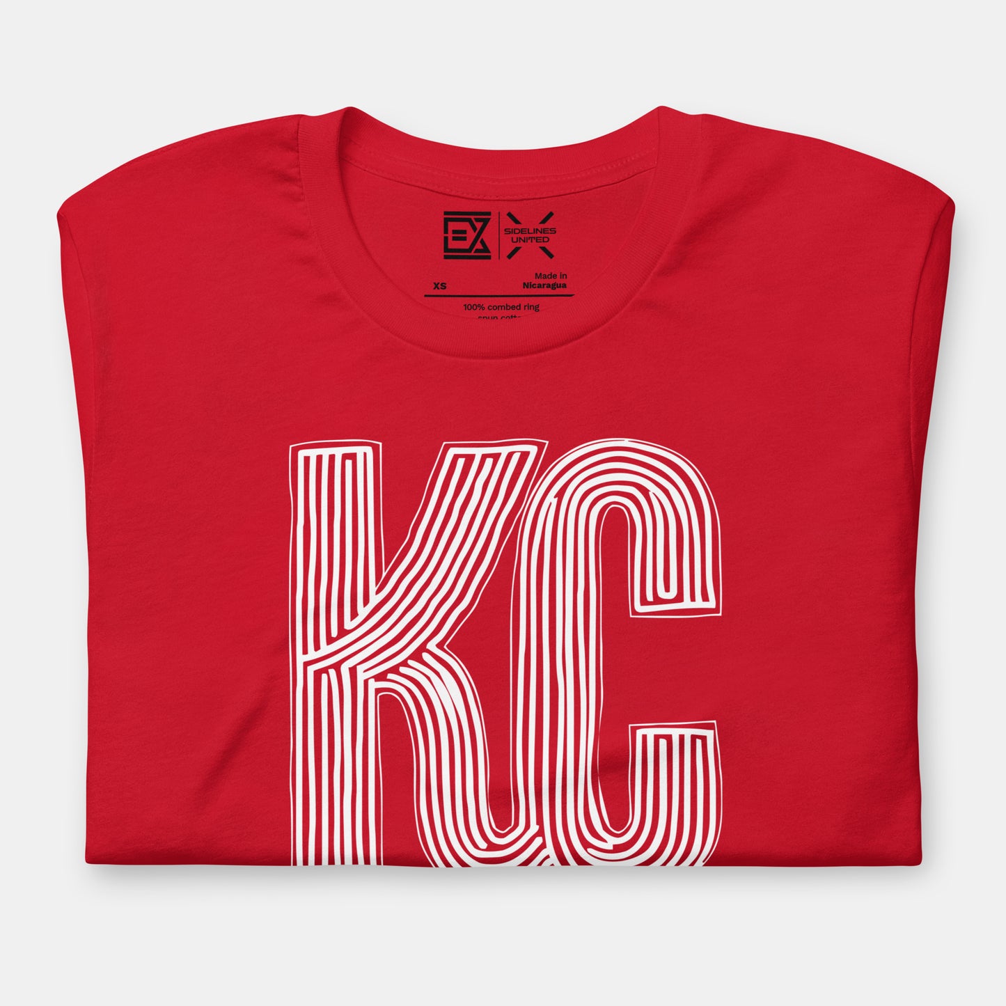 Kansas City NFL Fan T-Shirt: KC 1 Graphic