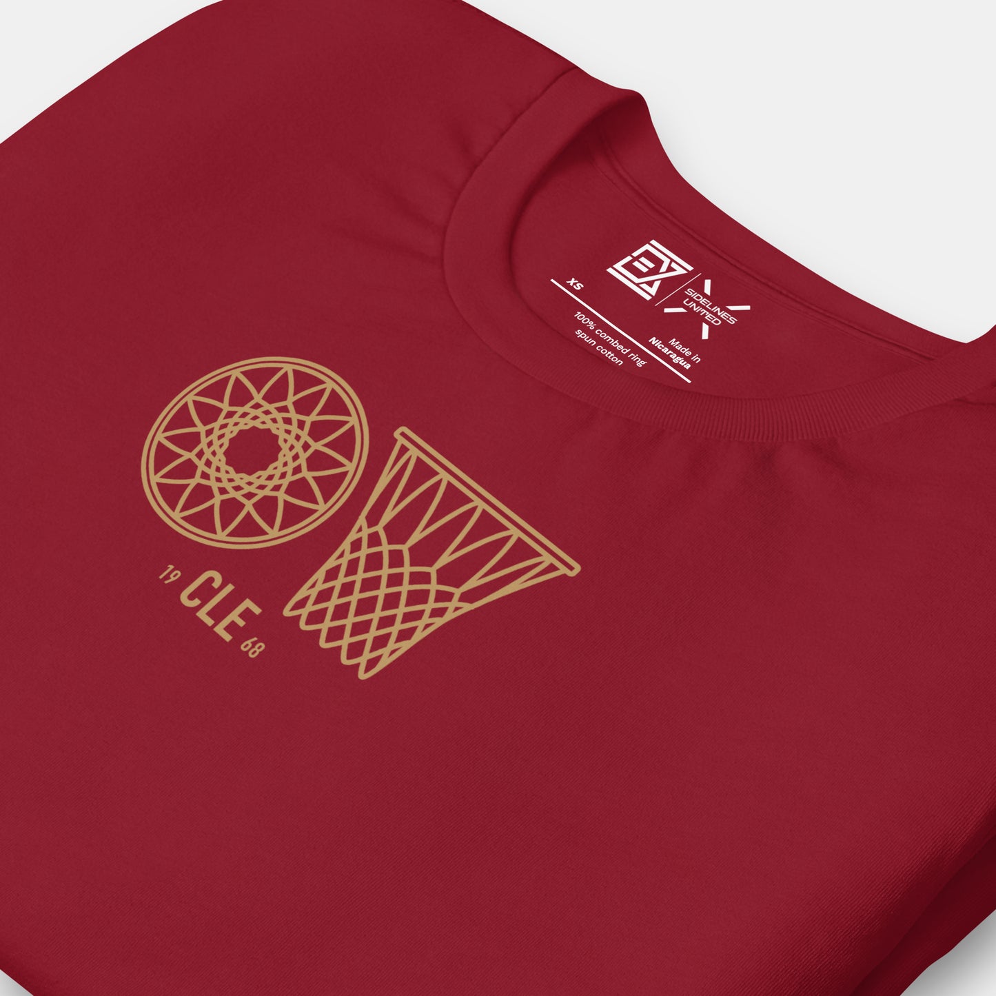 Cleveland NBA Fan T-Shirt: Rims Graphic