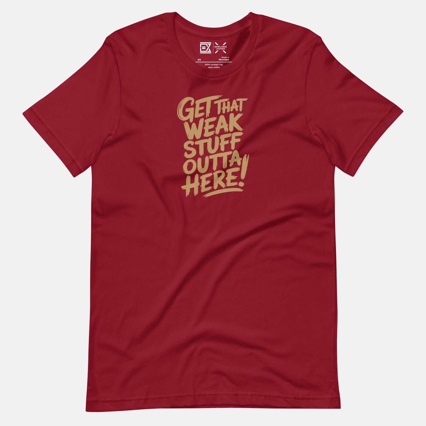 Cleveland NBA Fan T-Shirt: Get That Weak Stuff Outta Here 2 Graphic