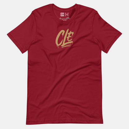 Cleveland NBA Fan T-Shirt: CLE 3 Graphic