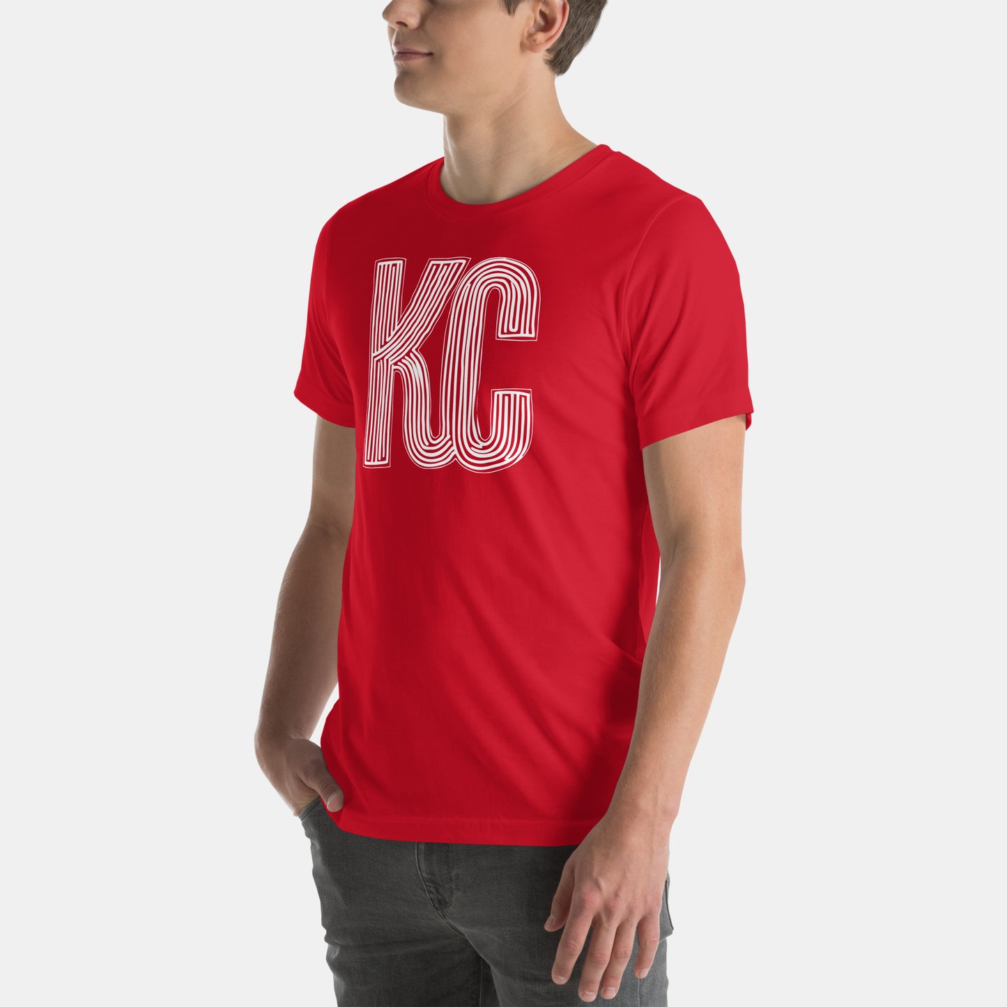 Kansas City NFL Fan T-Shirt: KC 1 Graphic