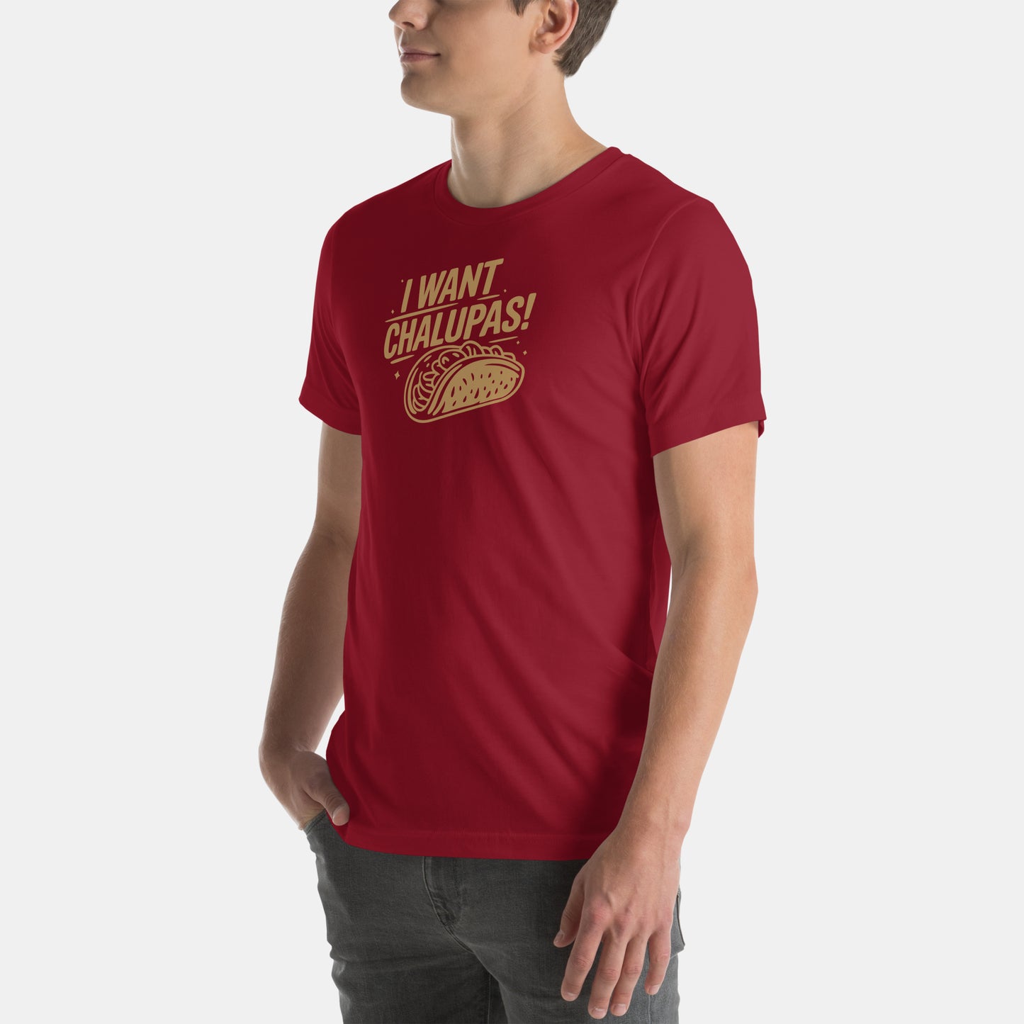 Cleveland NBA Fan T-Shirt: I Want Chalupas Graphic