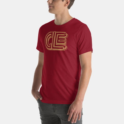 Cleveland NBA Fan T-Shirt: CLE 2 Graphic