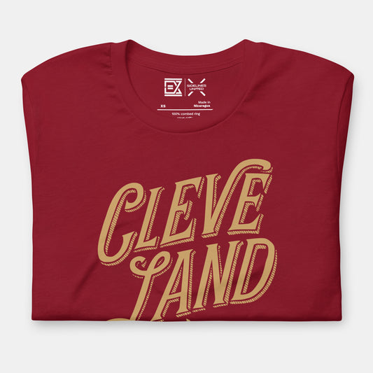 Cleveland NBA Fan T-Shirt: City Name 2 Graphic