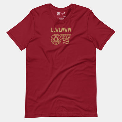 Cleveland NBA Fan T-Shirt: LLWLWWW Graphic